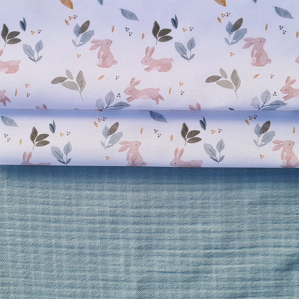 4150 Sacos Capazo Con Colcha Verano Altea Menta - Imagen 3