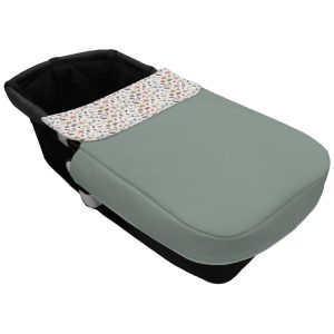 5070 Colcha Universal Capazo Serker Hello Verde