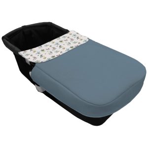 5077 Colcha Universal Capazo Serker Pitusas Azul