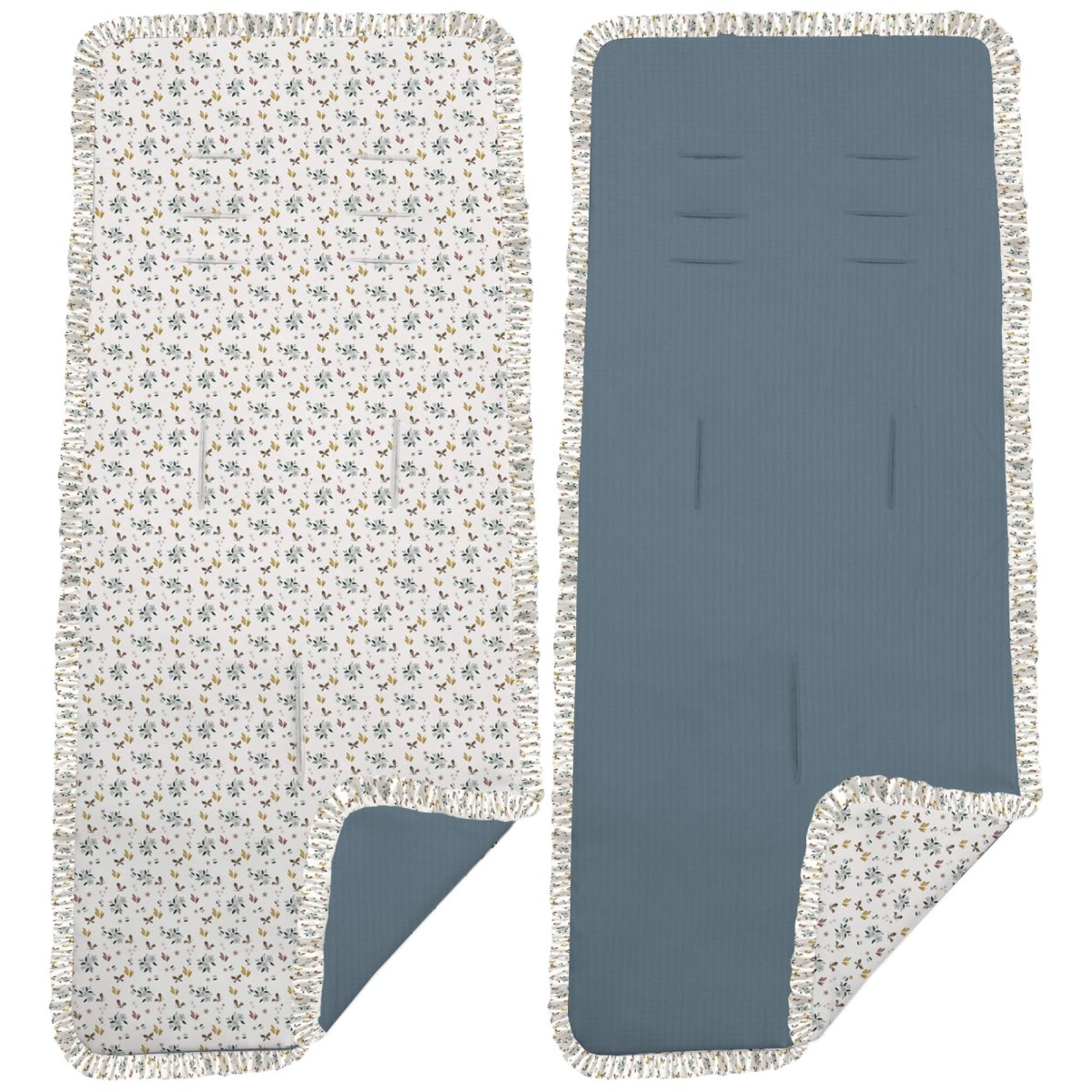 3636 Colchoneta Reversible Zoe Azul