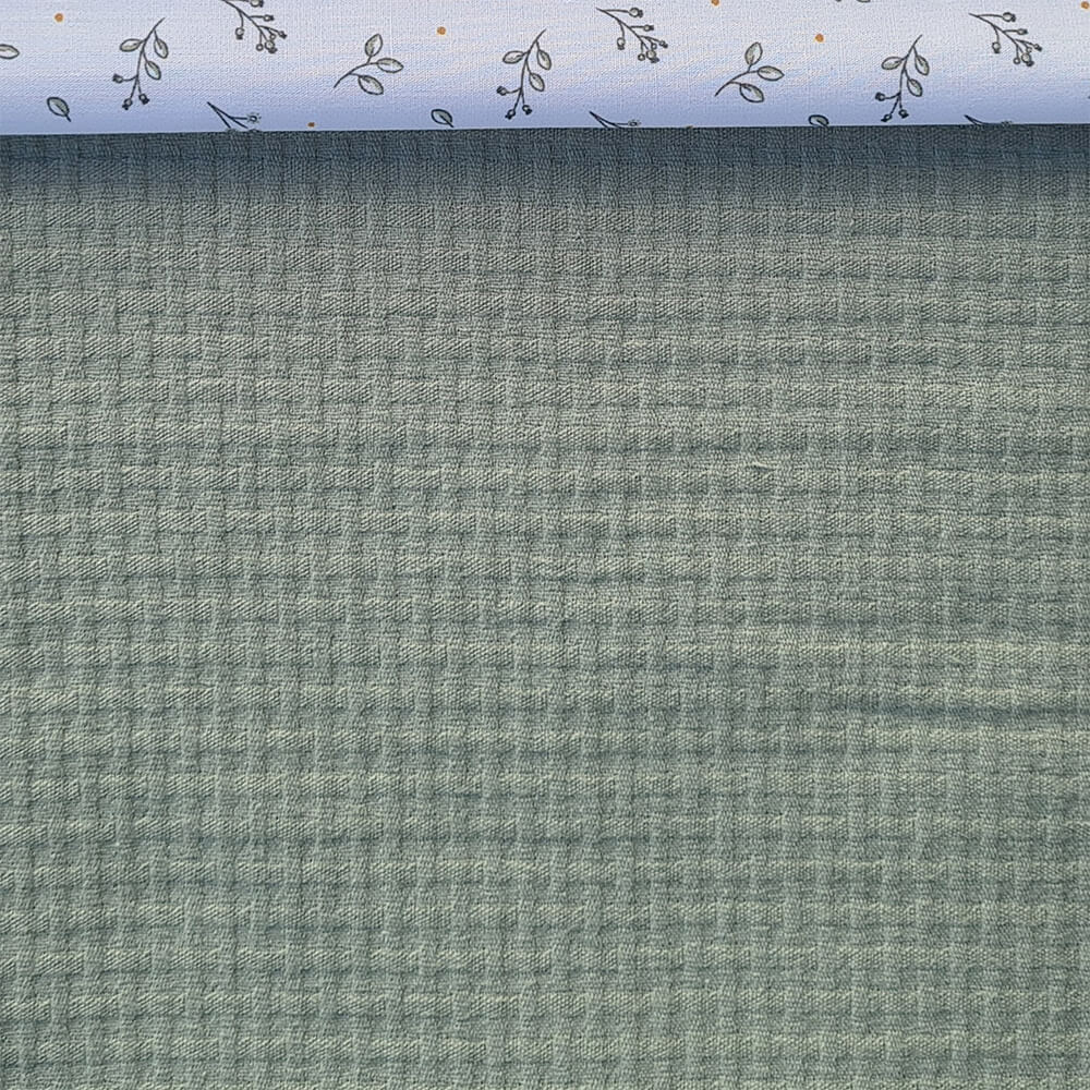 4155 Sacos Capazo Con Colcha Verano Luan Verde - Imagen 3