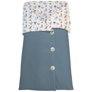 4077 Saco Capazo Arrullo Serker Pitusas Azul