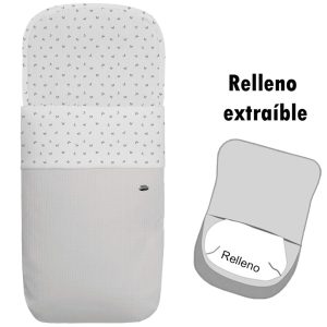 3703 Sacos Capazo Verano Indra Gris