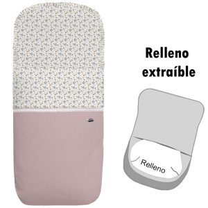 3707 Sacos Capazo Verano Zoe Rosa