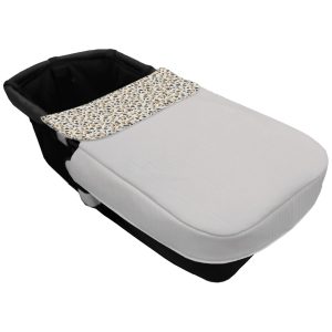 4750 Sacos Capazo Con Colcha Adel Gris