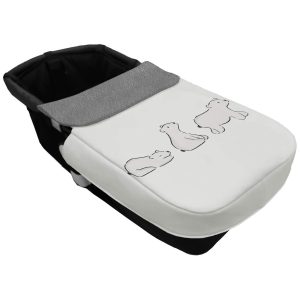 4703 Sacos Capazo Con Colcha Burdeos