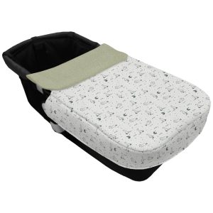 4718 Sacos Capazo Con Colcha Lucca Verde