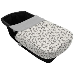 4720 Sacos Capazo Con Colcha Lyon Gris