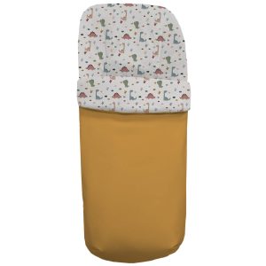 0163 Sacos Silla Dinos 2 Mostaza