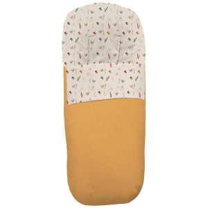 0075 Sacos Silla Serker Pajaritos Mostaza