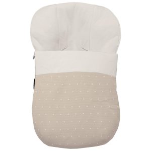 1334 Sacos Grupo Cero Denís Piqué Camel Bordado Topitos Crudo