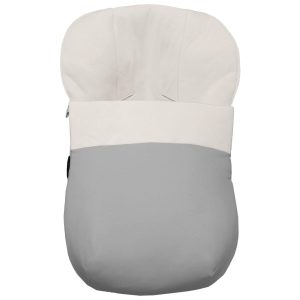 1391 Sacos Grupo Cero Joss Polipiel Gris Bordado Estrellitas Crudo