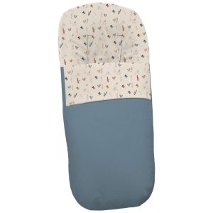 0074 Sacos Silla Serker Pajaritos Azul