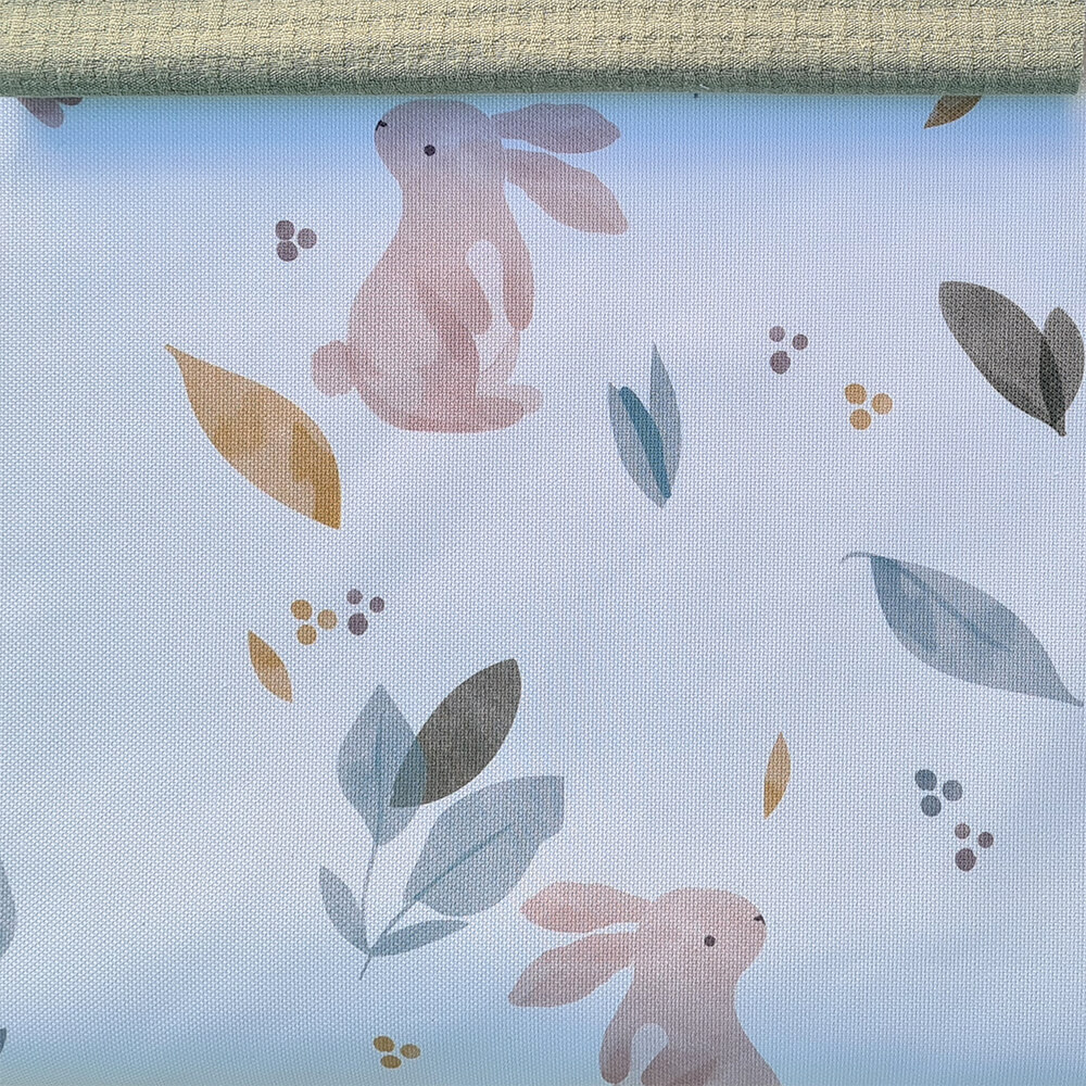 4262 Colchas Capazo Verano Uriel Verde - Imagen 3